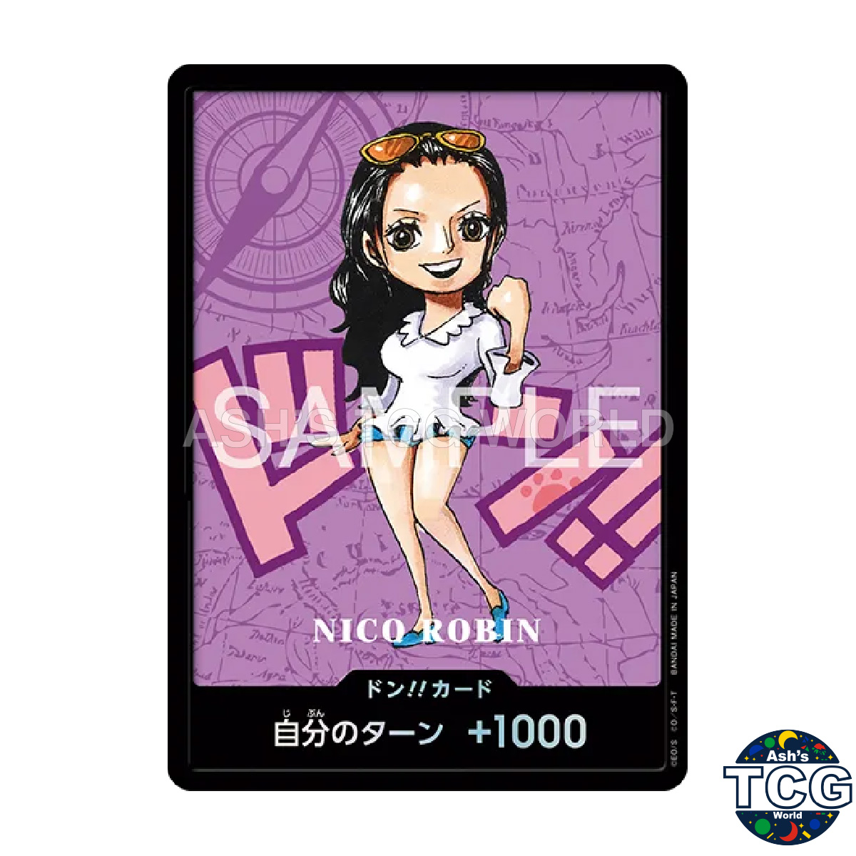 K*a様 ワンピース NICO ROBIN DON!!カード 熊本県スペシャル Don!! Card Nico Robin Promo Kumamoto One Piece Card Game Japanese