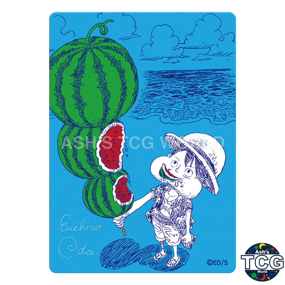 ONE PIECE NatsuComi 2026 Metakira Card Monkey D. Luffy Promo