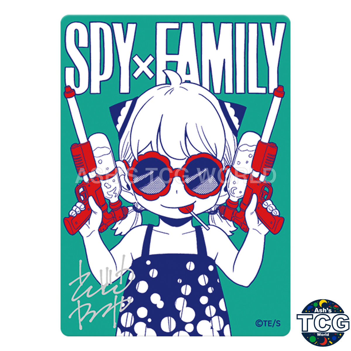 SPY×FAMILY NatsuComi 2026 Metakira Card Anya Forger Promo Tatsuya