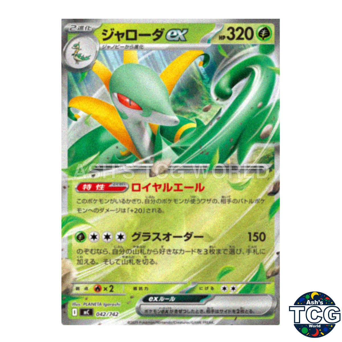 Serperior ex Holo 042/742 MC Start Deck 100 Battle Collection Pokemon Card Japan