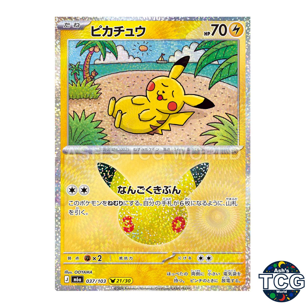 Pikachu front photo