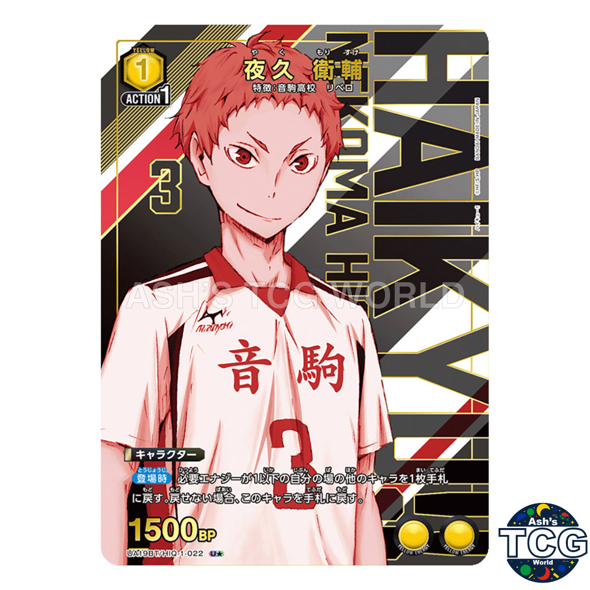 Morisuke Yaku front photo